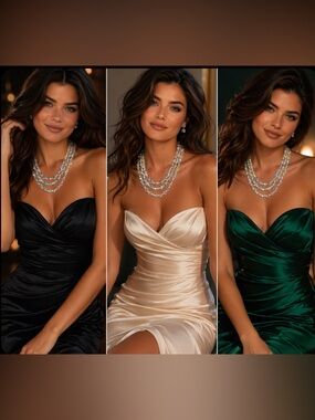 LAGUNA Aurora Borealis Crystal Multistrand Triple Layered Necklace 1950s